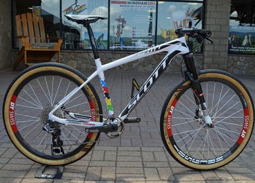 Bikers Rio Pardo | NOTÍCIAS | A Scott Scale customizada que Nino Schurter utilizou para vencer em Windham