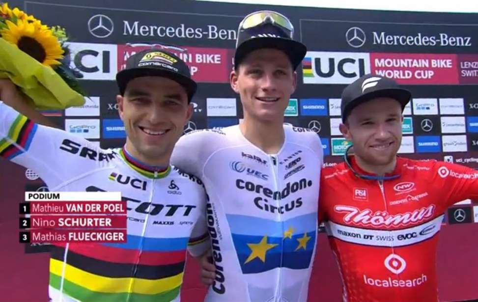 Bikers Rio Pardo | NOTÍCIAS | Copa Do Mundo MTB XCO 2019 - Lenzerheide - Van Der Poel finaliza em primeiro e Avancini em décimo