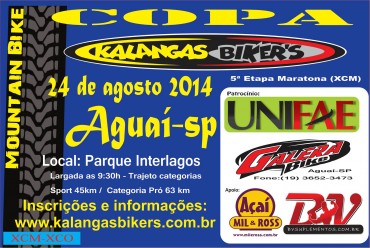 Bikers Rio Pardo | NOTÍCIAS | Resultado - Copa Kalangas Bikers - Etapa Aguai