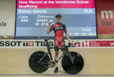 Bikers Rio pardo | Notícia | Australiano percorre 52,49 km em 1h e quebra recorde horário do ciclismo