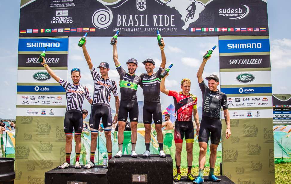 Bikers Rio pardo | Notícia | Brasil Ride 10 anos: Avancini e Fumic vencem a terceira etapa, em Guaratinga