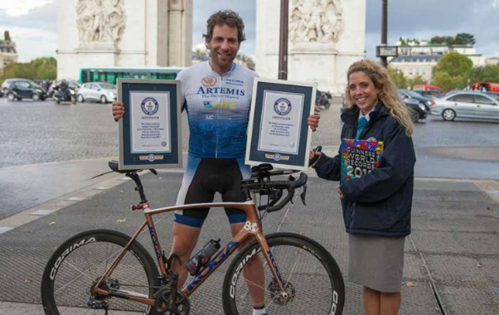 Bikers Rio pardo | SUA HISTÓRIA | Britânico dá volta ao mundo de bike em 79 dias e quebra recorde