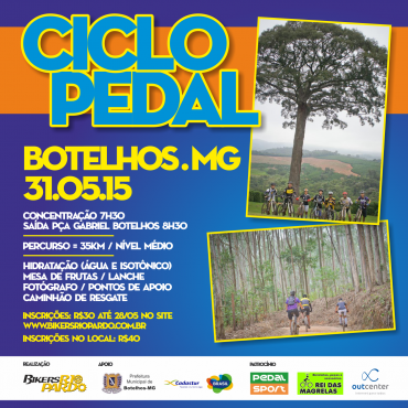 Bikers Rio pardo | Ciclo Aventura | CICLO-PEDAL - Botelhos-MG