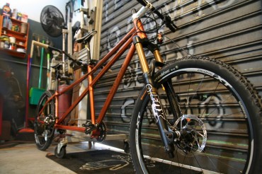 Bikers Rio pardo | Notícia | Primeira bicicleta Tandem artesanal feita sob medida no Brasil