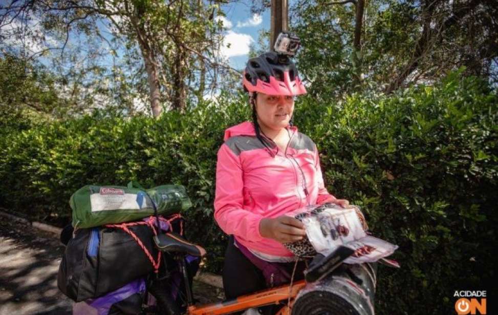 Bikers Rio pardo | SUA HISTÓRIA | Mulher pedala da Colômbia ao Brasil para assistir à Copa América