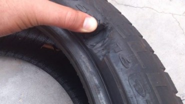 Bikers Rio pardo | Dica | Em caso de rasgo de pneu, saiba como conserta-lo para chegar em casa