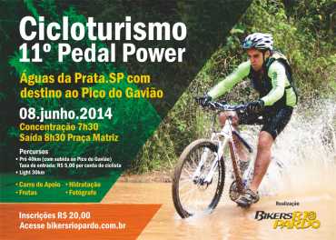 Bikers Rio pardo | Fotos | 11º Pedal Power - Águas da Prata/SP
