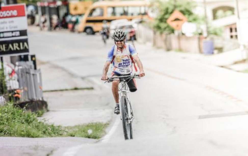 Bikers Rio pardo | SUA HISTÓRIA | “Não perdi uma perna, eu ganhei uma vida" diz ciclista amputado