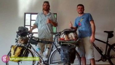 Bikers Rio Pardo | SUA HISTÓRIA | Morador de Serranópolis do Iguaçu recebe ciclista que atravessou continente para divulgar câncer raro