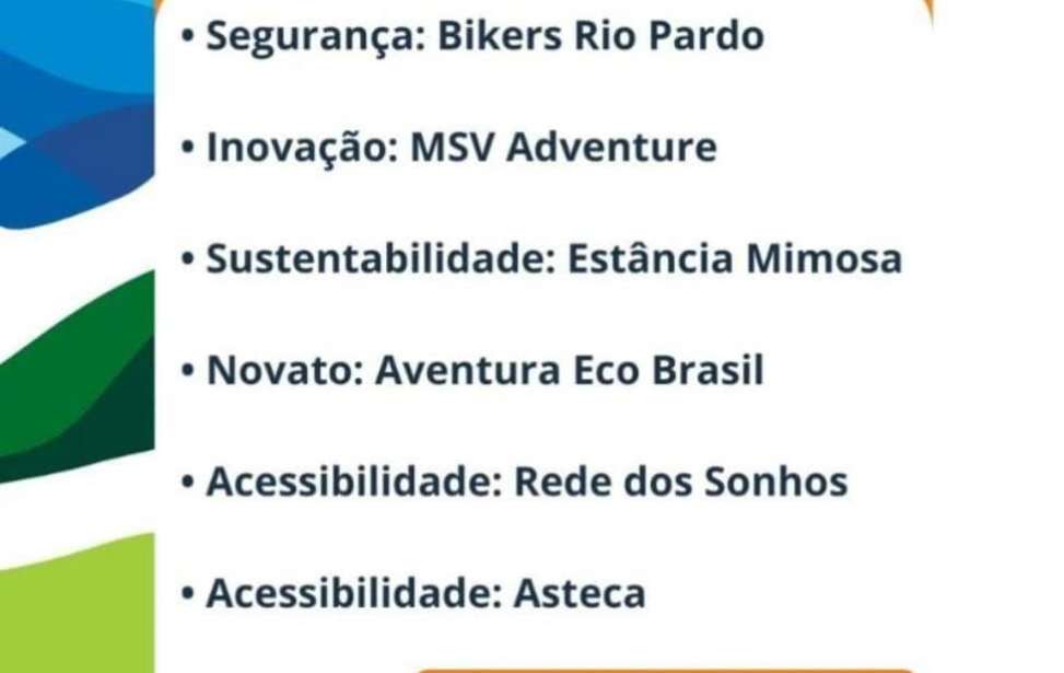 Bikers Rio Pardo | NOTÍCIAS | BIKERS RIO PARDO recebe Prêmio ABETA Brasil Natural 2023