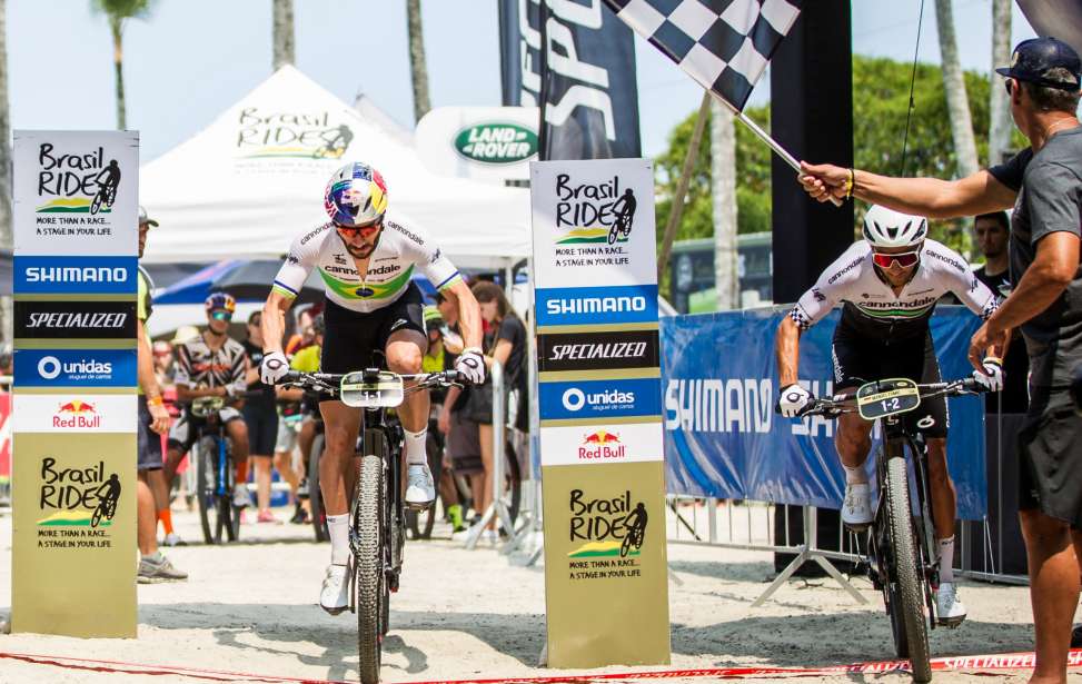 Bikers Rio Pardo | NOTÍCIAS | Brasil Ride 10 anos: Henrique Avancini e Manuel Fumic vencem prólogo com recorde