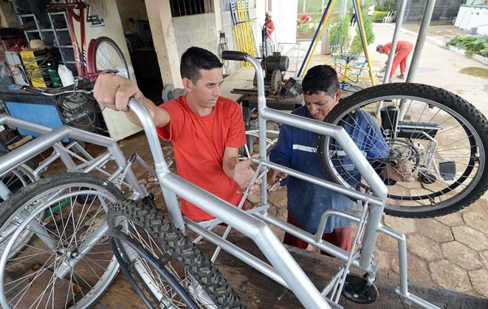 Bikers Rio pardo | Notícia | Bicicletas viram cadeiras de rodas em presídio mineiro